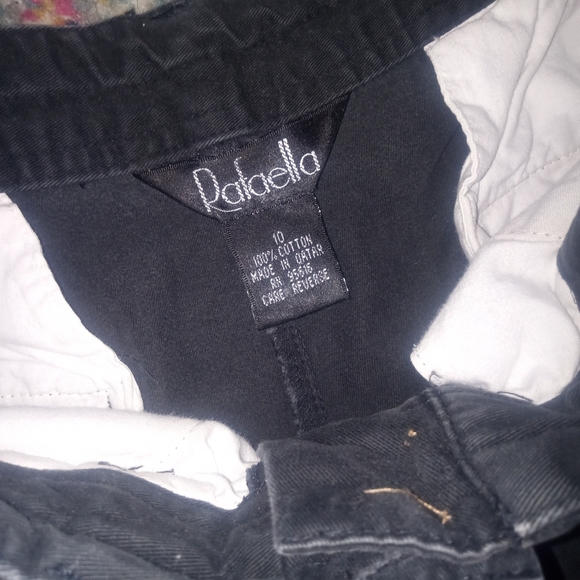 Vintage rafaella black shorts high waisted 90s - Picture 3 of 3